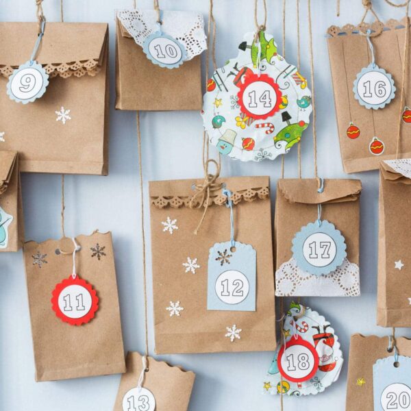 Adventskalender selber basteln und bestücken