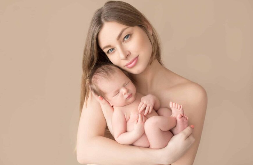 Mutter und Baby - der Kaiserschnitt