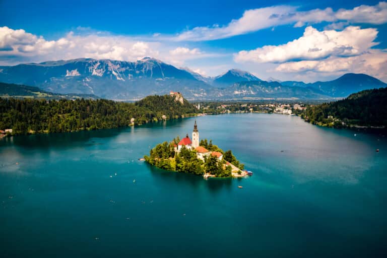 Slowenien - Berge und Seen in Bled